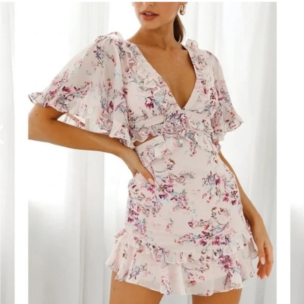 Petal + Pup Floral Dress